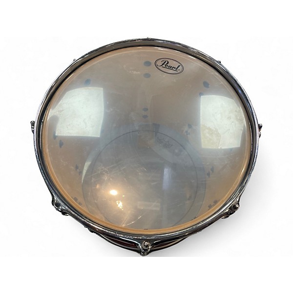 Used Pearl 14in session custom Trans Red Drum