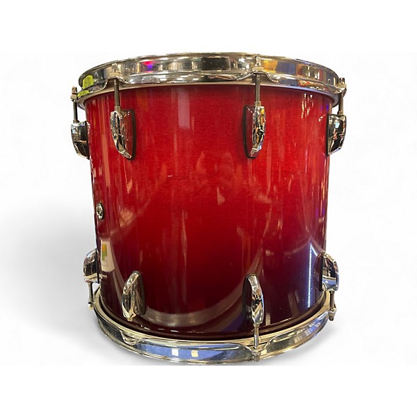 Used Pearl 14in session custom Trans Red Drum