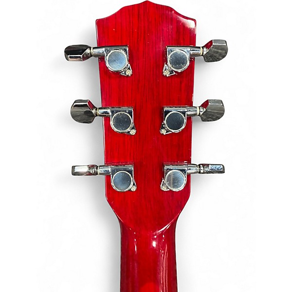 Used 2017 Fender CD140SCE Cherry Stain Acoustic Electric Guitar