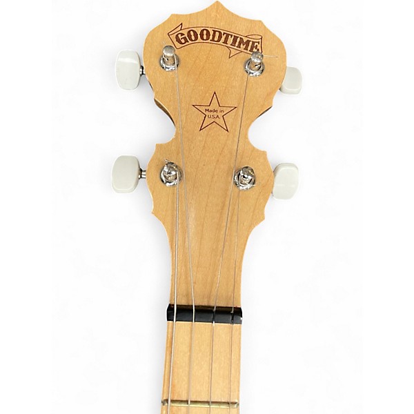 Used Deering Goodtime 2 17 Fret 4 String Tenor Natural Banjo