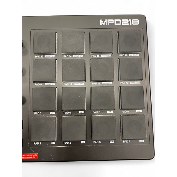 Used Akai Professional MPD218 MIDI Controller