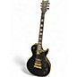 Used Schecter Guitar Research DIAMOND SERIES SOLO II CUSTOM Black and Gold Solid Body Electric Guitar thumbnail