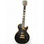 Used Schecter Guitar Research DIAMOND SERIES SOLO II CUSTOM Black and Gold Solid Body Electric Guitar