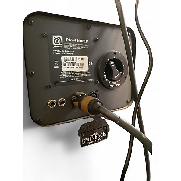 Used Ampeg PN410HLF 850W 4x10 Bass Cabinet