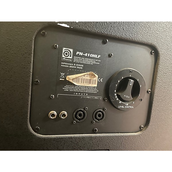 Used Ampeg PN410HLF 850W 4x10 Bass Cabinet