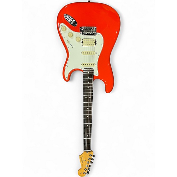 Used Fender PLAYER II STRAT HSS Red Solid Body Electric Guitar