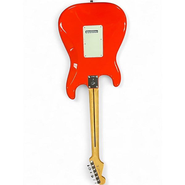 Used Fender PLAYER II STRAT HSS Red Solid Body Electric Guitar