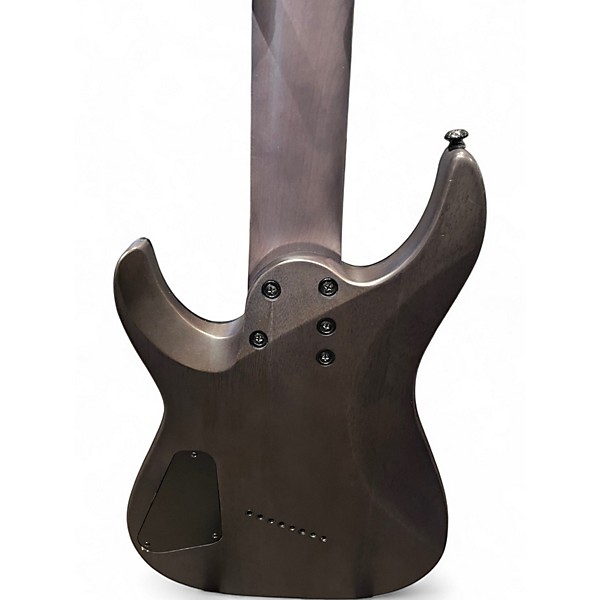 Used Schecter Guitar Research Omen Elite 8 Multiscale Blue Burst Solid Body Electric Guitar