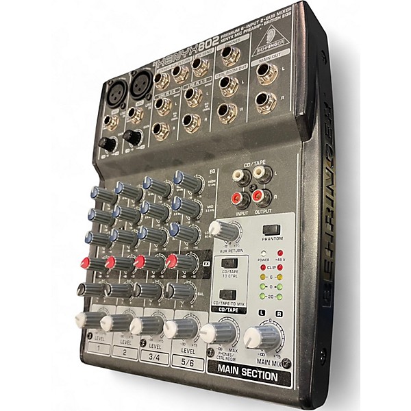Used Behringer Xenyx 802 Unpowered Mixer