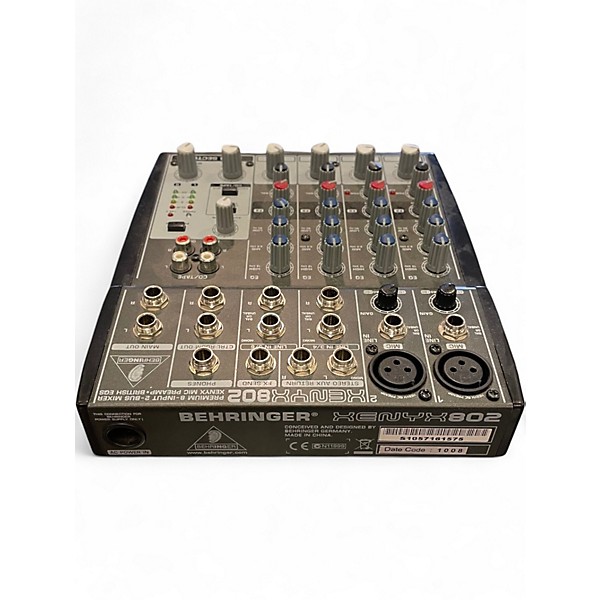 Used Behringer Xenyx 802 Unpowered Mixer
