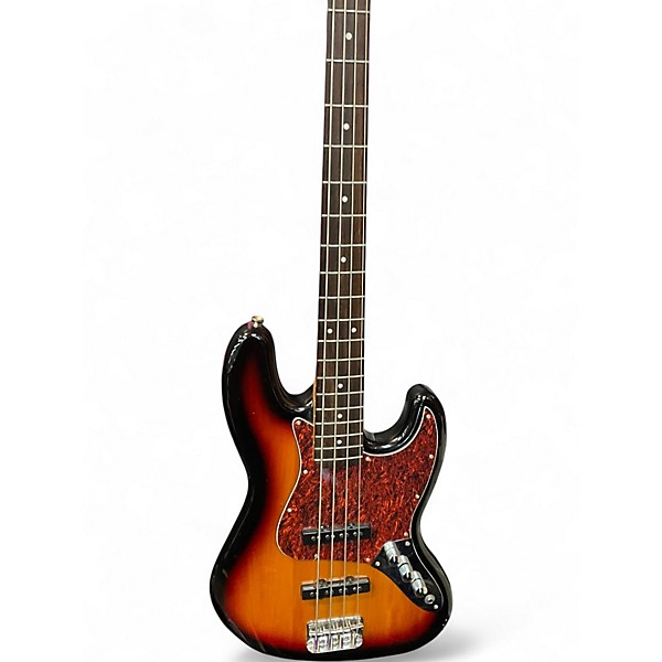 Used Squier Classic Vibe 1960S Jazz Bass 2 Color Sunburst Electric Bass Guitar