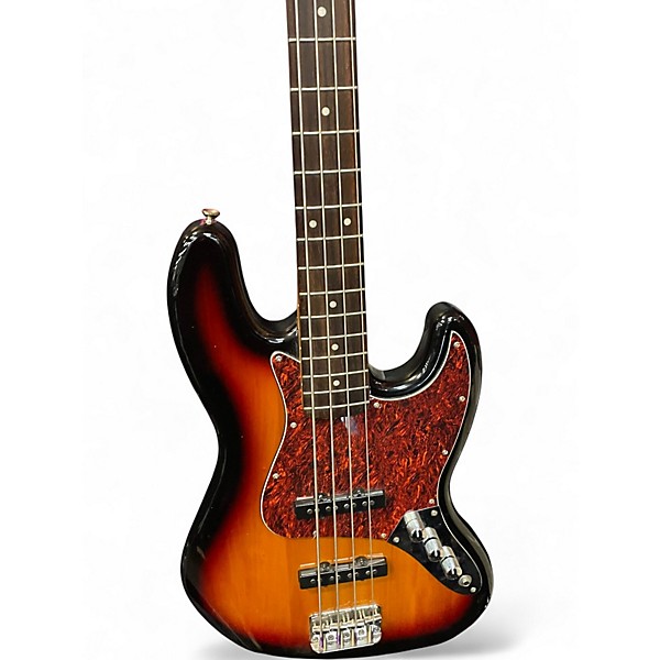 Used Squier Classic Vibe 1960S Jazz Bass 2 Color Sunburst Electric Bass Guitar