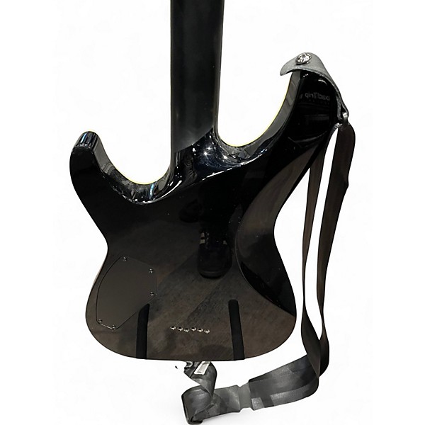 Used Schecter Guitar Research Blackjack C1 Gloss Black Solid Body Electric Guitar