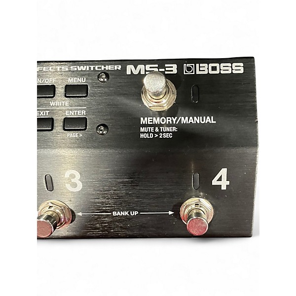 Used BOSS MS3 Multi Effects Switcher Effect Processor