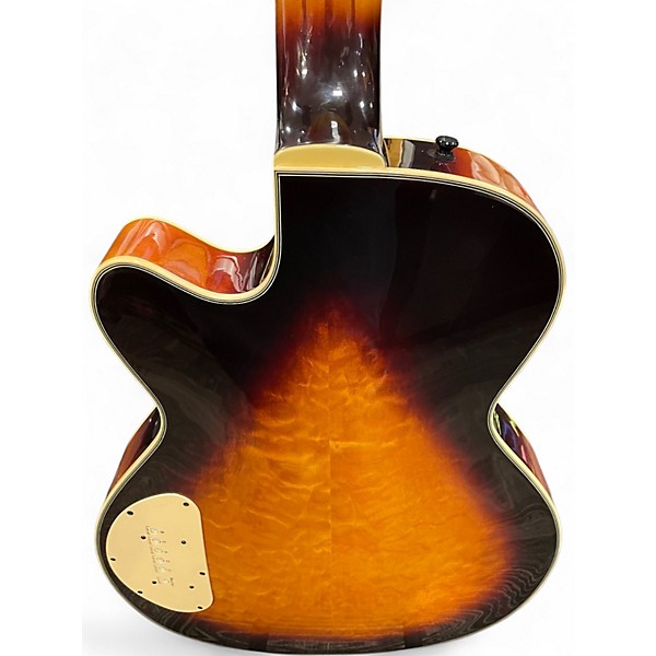 Used Washburn AB-45 Sunburst Electric Bass Guitar