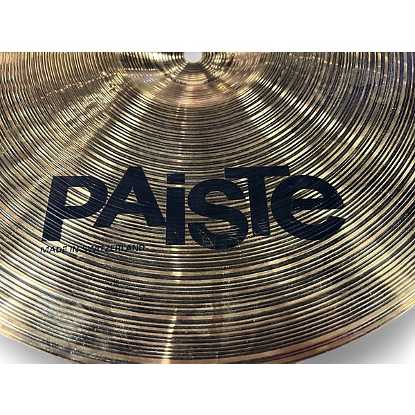 Used Paiste 16in Sound Formula Full Crash Cymbal