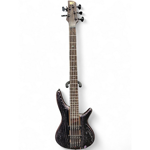 Used Ibanez SR1305SB Purple Electric Bass Guitar