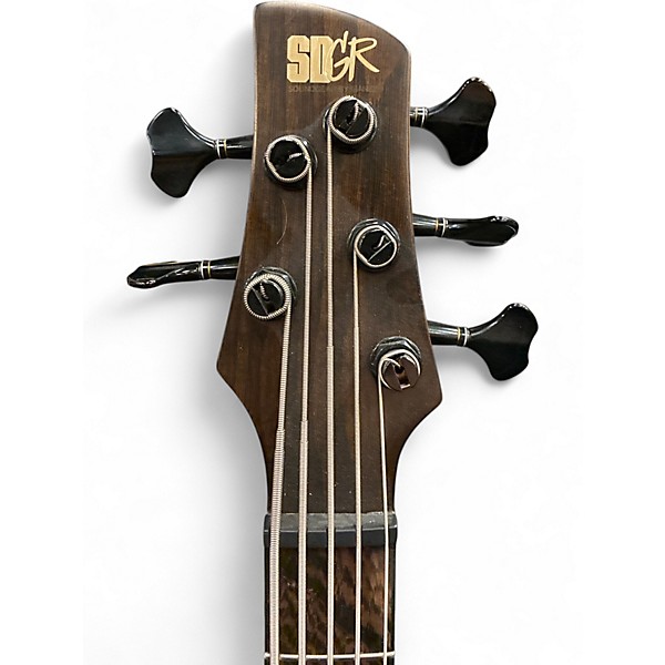 Used Ibanez SR1305SB Purple Electric Bass Guitar