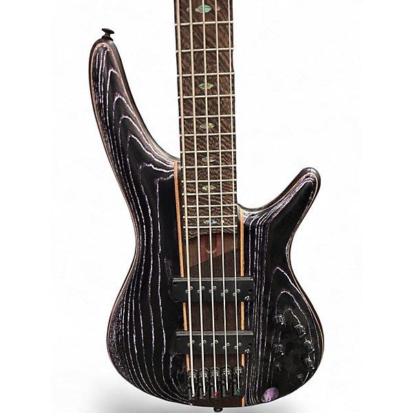 Used Ibanez SR1305SB Purple Electric Bass Guitar