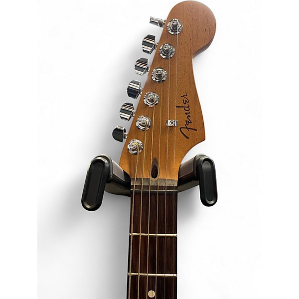 Used Fender Acoustasonic PLAYER SERIES Shell Pink Acoustic Electric Guitar