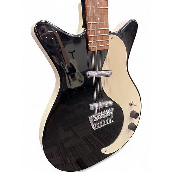 Used Danelectro 12 STRING Black Solid Body Electric Guitar