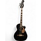 Used Fender Kingman Acoustic Electric Bass Black Acoustic Bass Guitar thumbnail