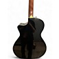 Used Fender Kingman Acoustic Electric Bass Black Acoustic Bass Guitar