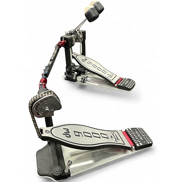 Used DW 9000 Series Double Double Bass Drum Pedal