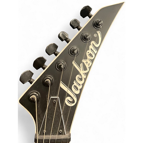 Used Jackson JS22 Dinky Satin Black Solid Body Electric Guitar