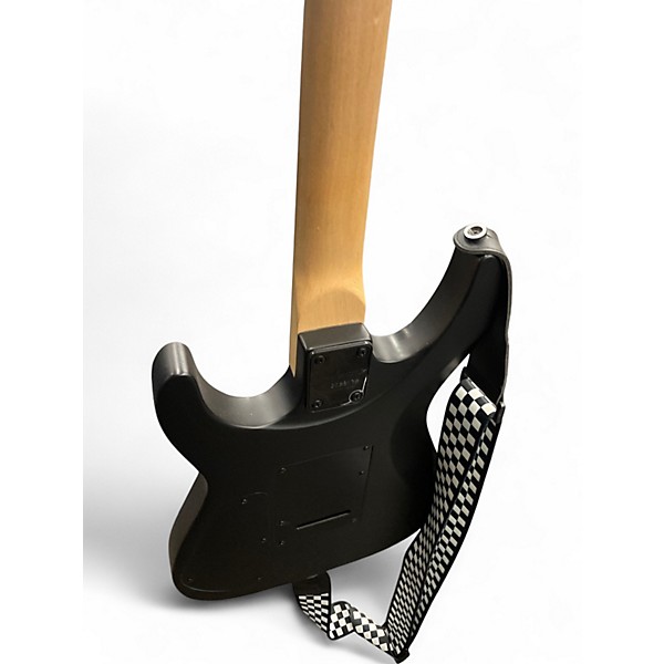 Used Jackson JS22 Dinky Satin Black Solid Body Electric Guitar