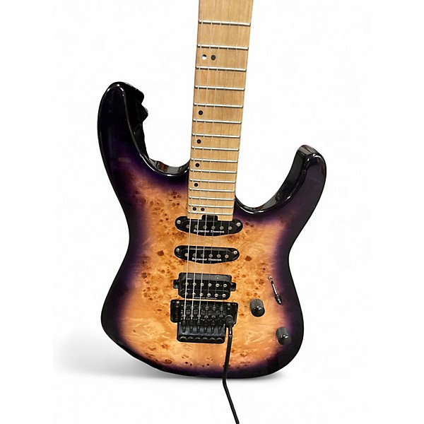 Used 2021 Charvel Pro-Mod DK24 HSS FR M Poplar PURPLE SUNSET Solid Body Electric Guitar