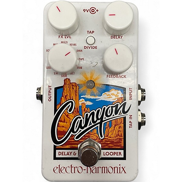 Used Electro-Harmonix Canyon Delay and Looper Effect Pedal