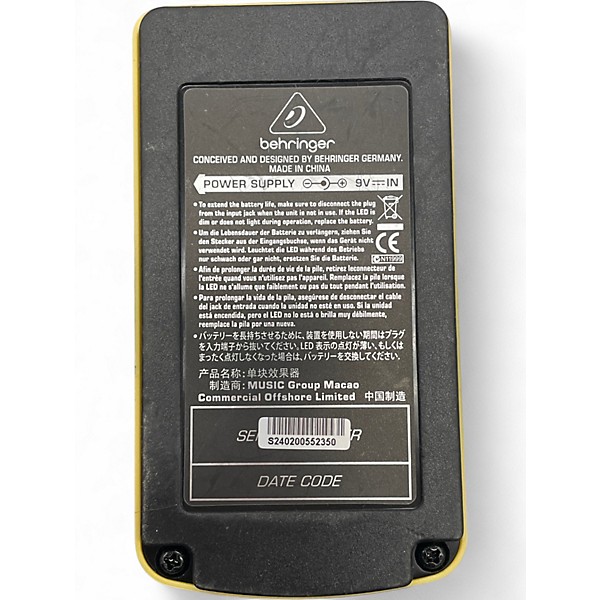 Used Behringer EQ700 Graphic Equalizer 7-Band EQ Pedal