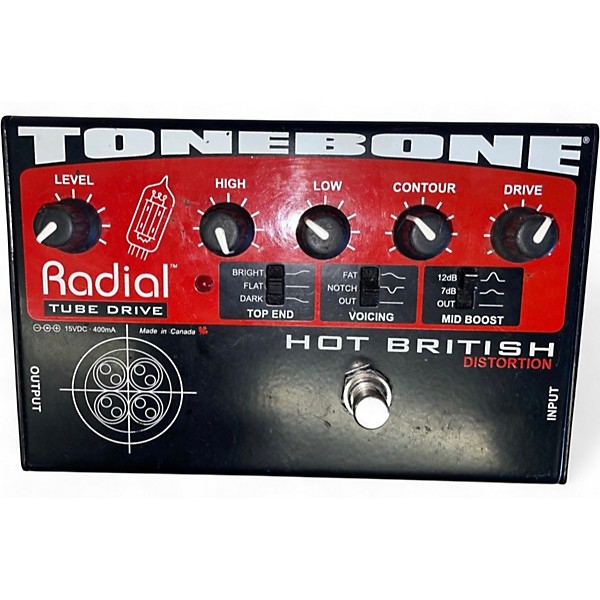 Used Radial Engineering Tone Bone Hot British  Effect Pedal