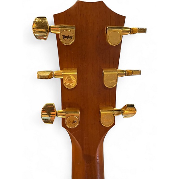 Used Taylor 214CE Deluxe Natural Acoustic Electric Guitar