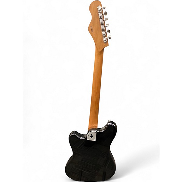 Used Orangewood Del Sol Baritone Black Solid Body Electric Guitar