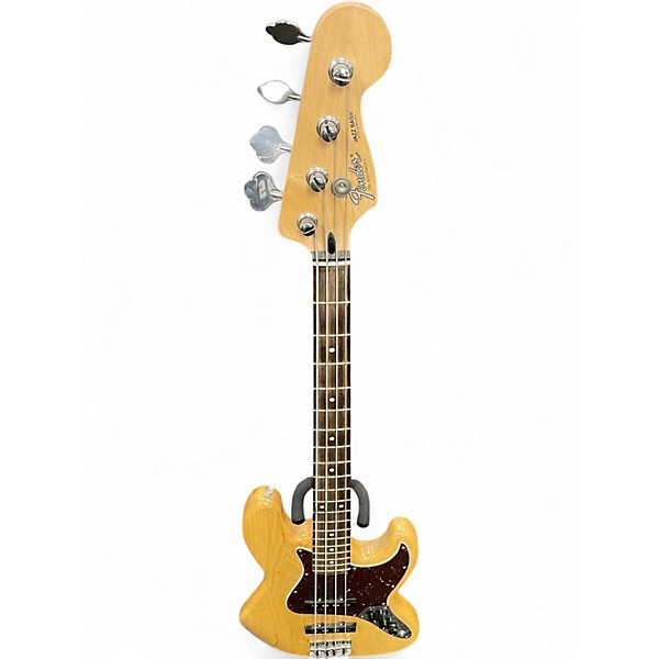 Used Fender FSR Deluxe Jazz Bass natural Electric Bass Guitar