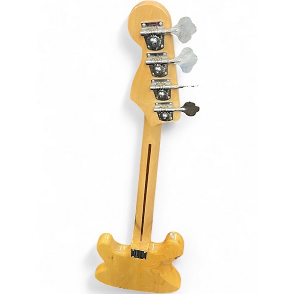 Used Fender FSR Deluxe Jazz Bass natural Electric Bass Guitar