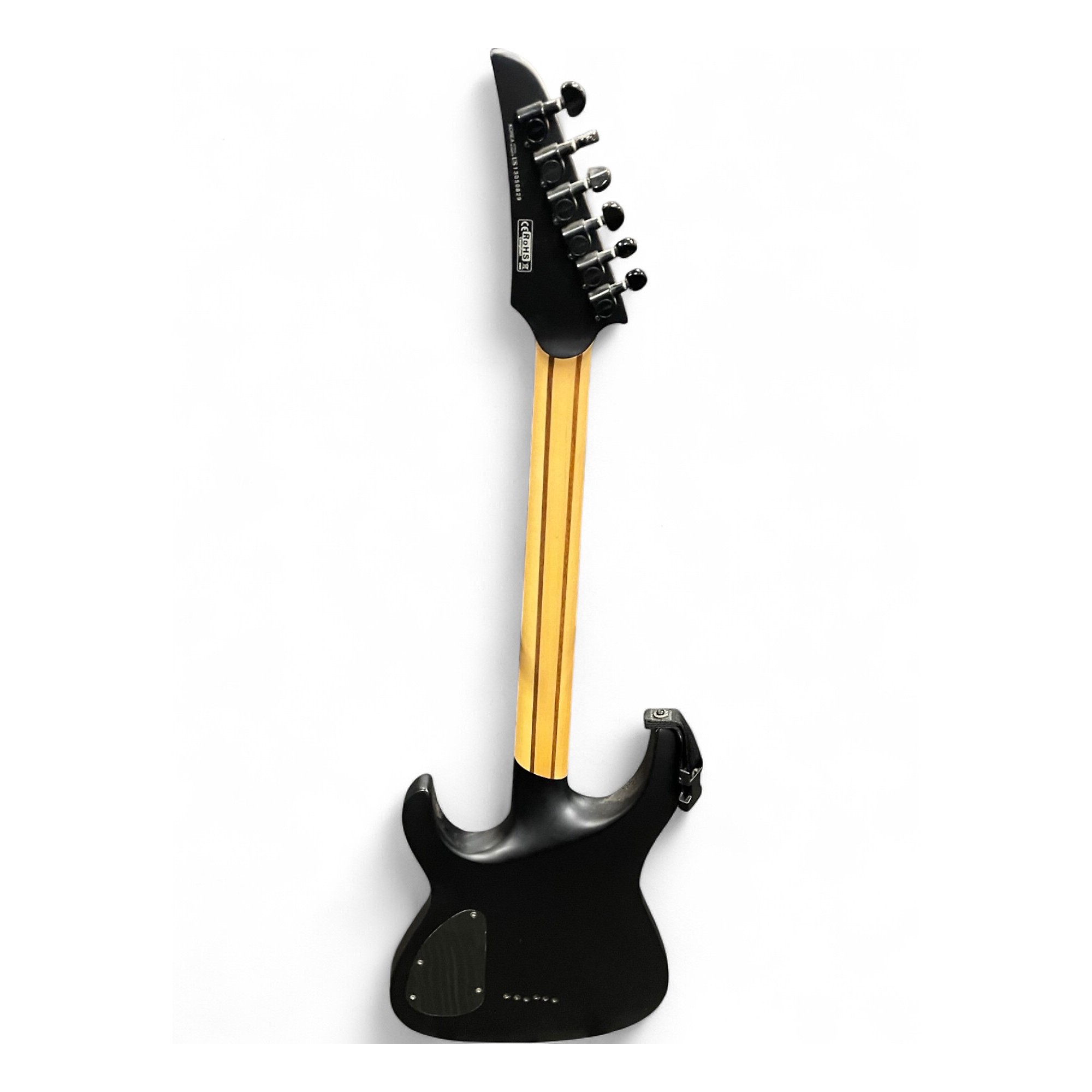 Used Legator NINJA 6 Black Solid Body Electric Guitar Black