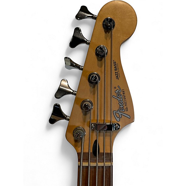 Used Fender Standard Jazz Bass 5-String BLACK Electric Bass Guitar