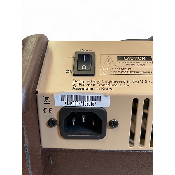 Used Fishman PROLBX600 Loudbox Artist 120W Acoustic Guitar Combo Amp