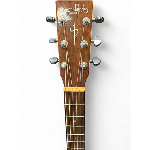 Used Simon & Patrick WOODLAND PRO MINI A3T Antique Natural Acoustic Electric Guitar