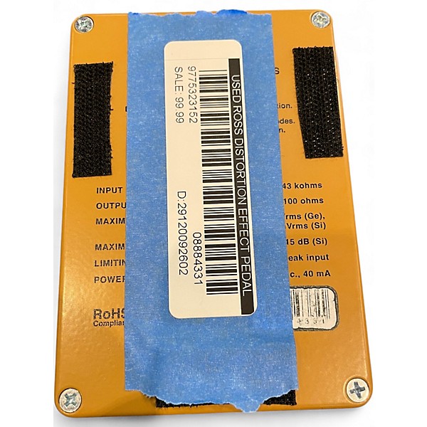 Used Ross Distortion Effect Pedal