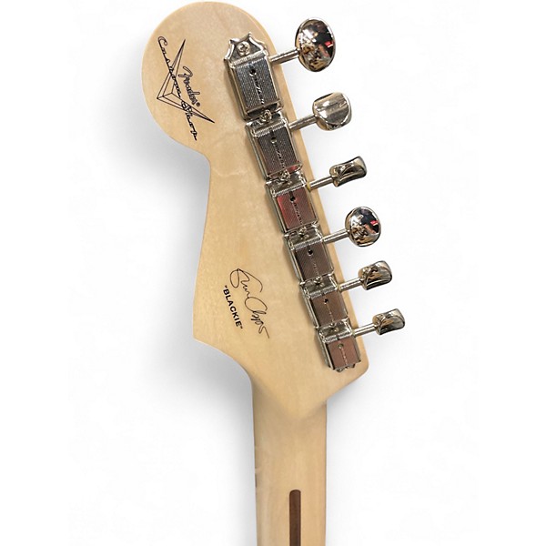 Used 2023 Fender CUSTOM SHOP NOS ERIC CLAPTON BLACKIE Black Solid Body Electric Guitar