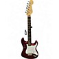 Used Fender Standard Stratocaster Candy Apple Red Solid Body Electric Guitar thumbnail