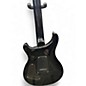Used PRS SE Custom 24 TRANSPARENT BLACK Solid Body Electric Guitar