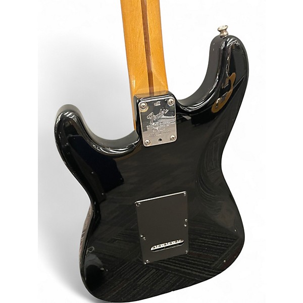 Used Fender 40th Anniversary American Stratocaster Black Solid Body Electric Guitar