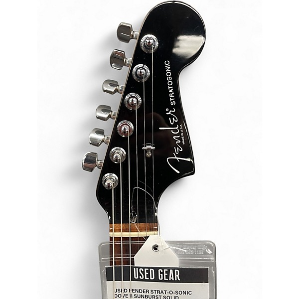 Used Fender Strat-O-Sonic Dove II Sunburst Solid Body Electric Guitar