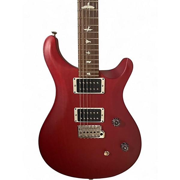 Used PRS CE24 Red Solid Body Electric Guitar