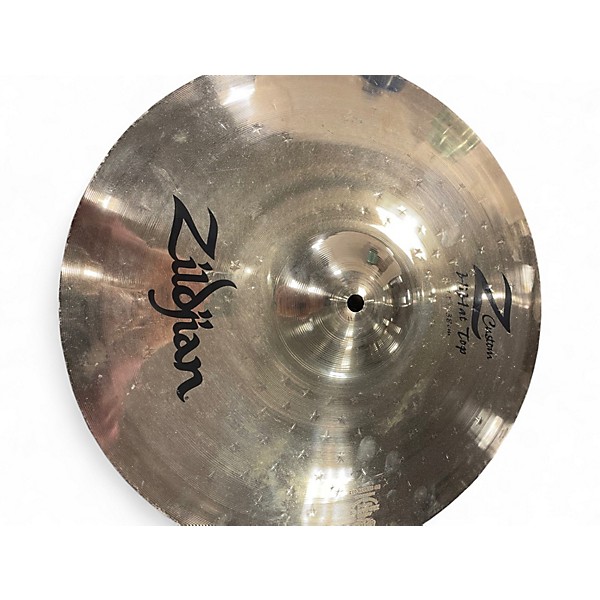Used Zildjian 15in Z Custom Hi Hat Pair Cymbal